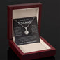 To My Beautiful Soulmate I Love You Forever And Always Eternal Hope Custom Necklace