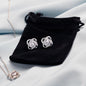 I LOVE YOU, LOVE KNOT EARRING AND NECKLACE SET, UNIQUE GIFT FOR HER WITH MESSAGE CARD, NECKALCE JEWELLERY, ANNIVERSARY AND BIRTHDAY GIFT, JEWELLERY FOR HER