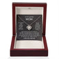 To My Loving Mom I Love You Knot Necklace For Mother's Day