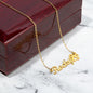 Paw Print Name Necklace For Dog Mom, Custom Name Necklace With Paw, Birthday Gift For Pet Lovers