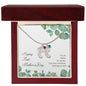Single Charm, Engraved Baby Feet Charms Necklace, Birthstone Crystals/Diamond, Add Up To 4 Charms With Custom Names, Jewelry For Mom With Message Card, For Mother's Day/Birthday, Sterling Silver & Gold Plating
