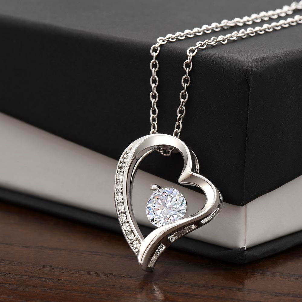 Forever love necklace for mom from son