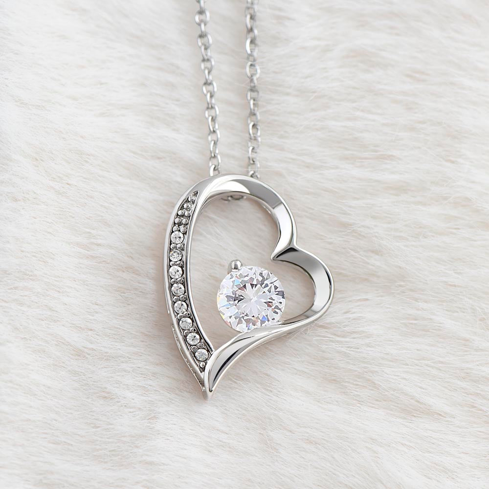 Forever love necklace for mom from son