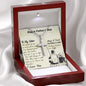 HAPPY FATHER'S DAY, ARTISAN-CRAFTED STAINLESS STEEL CROSS NECKLACE, FATHER'S DAY GIFT FOR HIM, UNIQUE GIFT WITH BEAUTIFUL MESSAGE CARD, GIFT FOR DAD