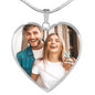 To my wife Photo Necklace
