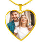To my wife Photo Necklace