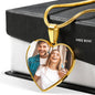 To my wife Photo Necklace