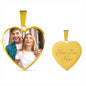 To my wife Photo Necklace