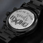 Lead Me To What Needs Fixing Chronograph Watch