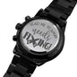 Lead Me To What Needs Fixing Chronograph Watch