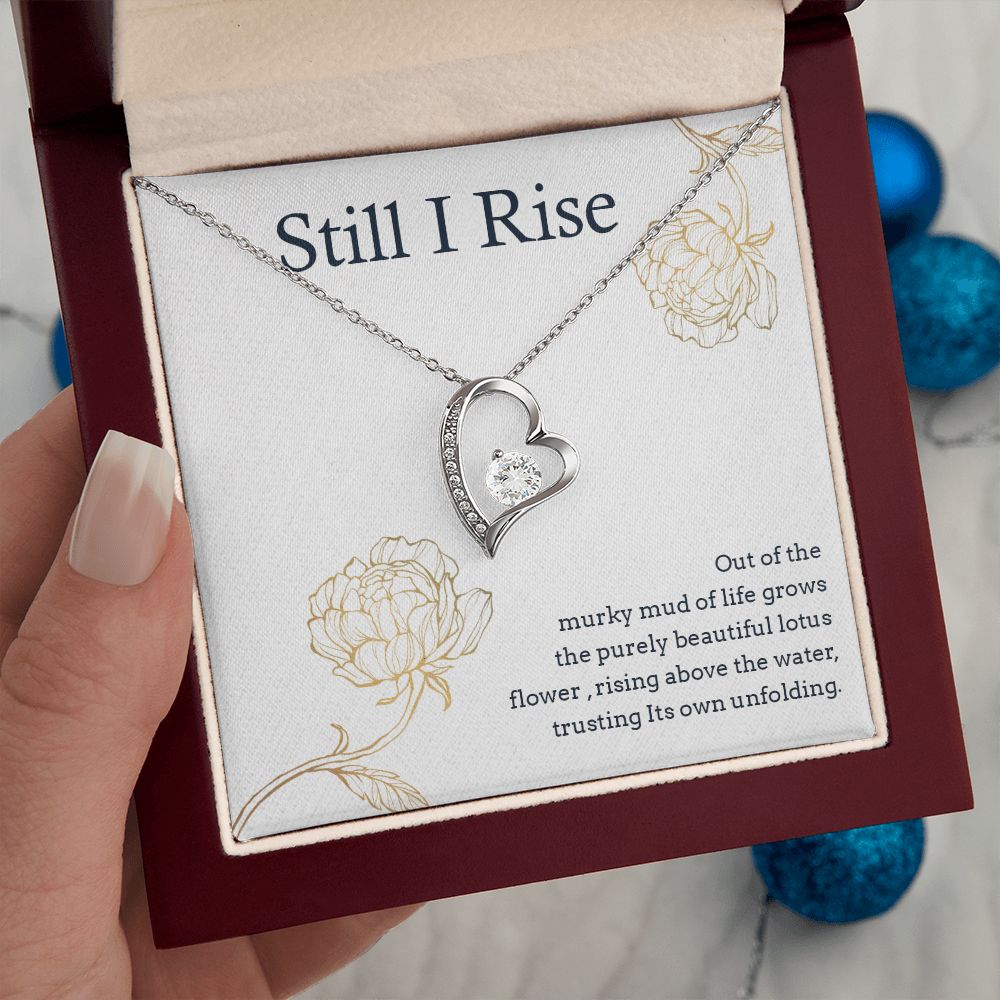 Forever Love Necklace with message card, Gift for all occasion, unique gift for her