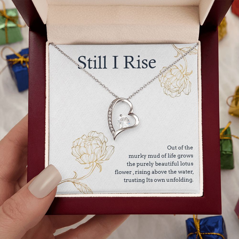 Forever Love Necklace with message card, Gift for all occasion, unique gift for her