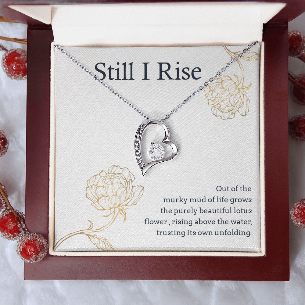 Forever Love Necklace with message card, Gift for all occasion, unique gift for her