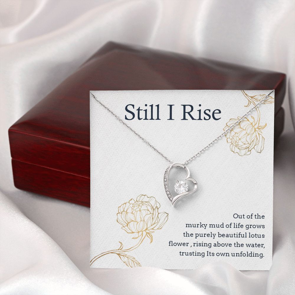 Forever Love Necklace with message card, Gift for all occasion, unique gift for her