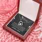 Mom, Forever Love Necklace With You Are Truly A Wonderful Mother and An Extraordinary Person Message Card, Mother's Day Gift, Birthday, Anniversary, Pendant For Her, Jewelry For Her