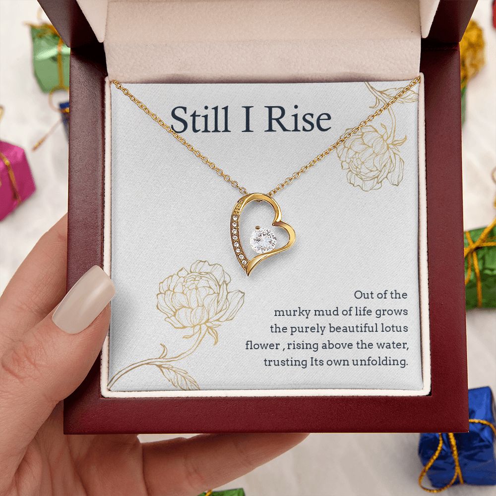 Forever Love Necklace with message card, Gift for all occasion, unique gift for her