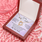 To My Soul Sister, Forever Love Necklace With You Will Always Be The Sister Of My Soul, The Best Friend Of My Heart Message Card, Necklace for Her, Birthday, Gift For Her, Jewelry For Her