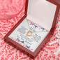 To My Wife, Forever Love Necklace With I Love You More Than You'll Ever Know Message Card, Pendant For Her, Birthday, Anniversary, Gift For Her, Jewelry For Her