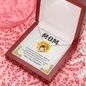 Mom, Forever Love Necklace With I Need To Say You I Love You Message Card, Anniversary, Mother's Day Gift From Daughter, Birthday, Pendant For Her, Jewelry For Her