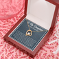 To My Daughter On Your Pregnancy, Forever Love Necklace Gift With Pregnancy Is The Only Time When You Fall in Love Message Card, Pregnancy Gift For Your Daughter, Pendant For Her, Necklace For Her