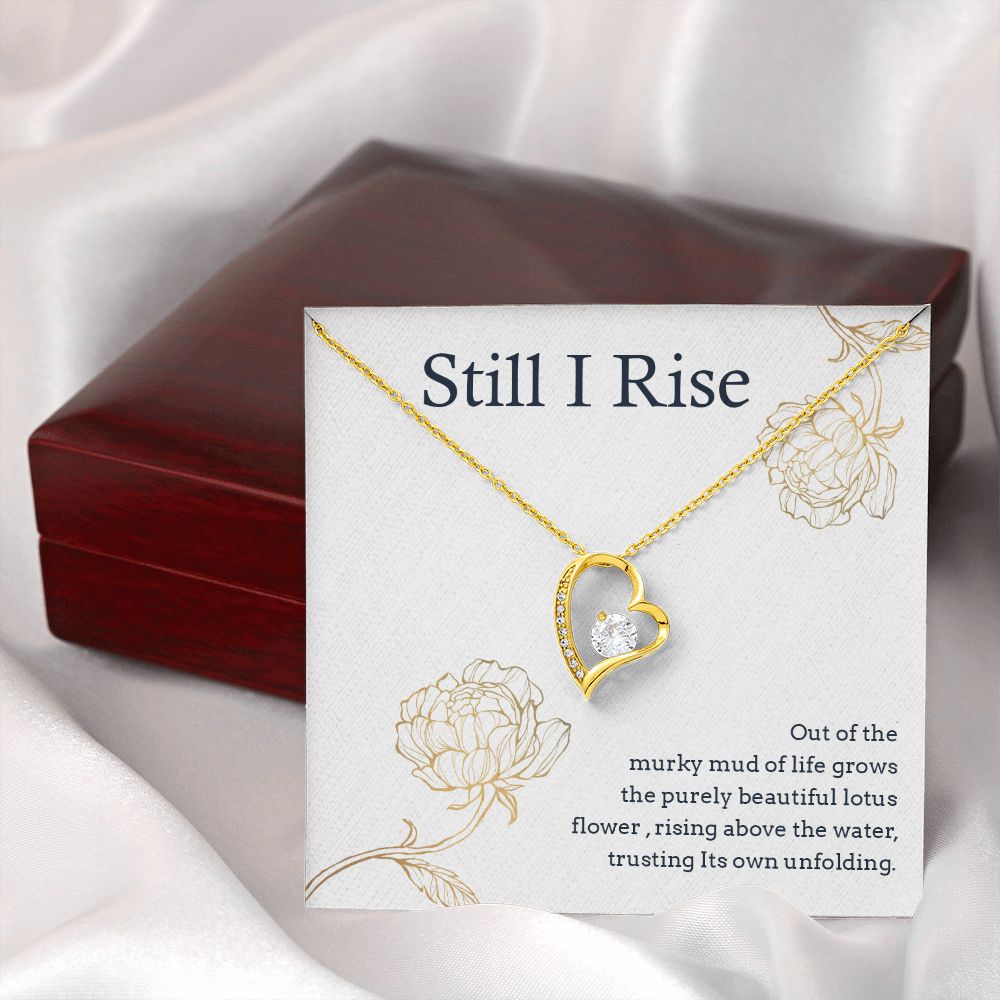 Forever Love Necklace with message card, Gift for all occasion, unique gift for her