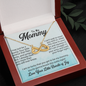 To My Mommy, Infinity Hearts Necklace, Gift For Mom, Mother's Day Special Gift, Mom's Birthday Gift, Pendant for Mom, Jewelry Gift for Mom, Necklace for Mom, Precious Gift For Mom