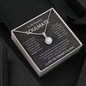 To My Beautiful Soulmate I Love You Forever And Always Eternal Hope Custom Necklace