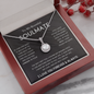 To My Beautiful Soulmate I Love You Forever And Always Eternal Hope Custom Necklace