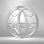Circle Vine Name Monogram