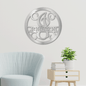 Circle Vine Name Monogram