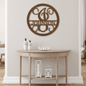 Circle Vine Name Monogram