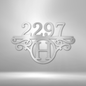 Initial Address Monogram