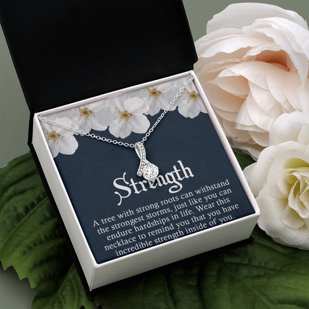 ALLURING BEAUTY NECKLACE FOR FRIENDS AND FAMILY, MOTIVATE YOUR LOVED ONES WITH THIS BEAUTIFUL MESSAGE CARD, UNIQUE GIFT FOR HER