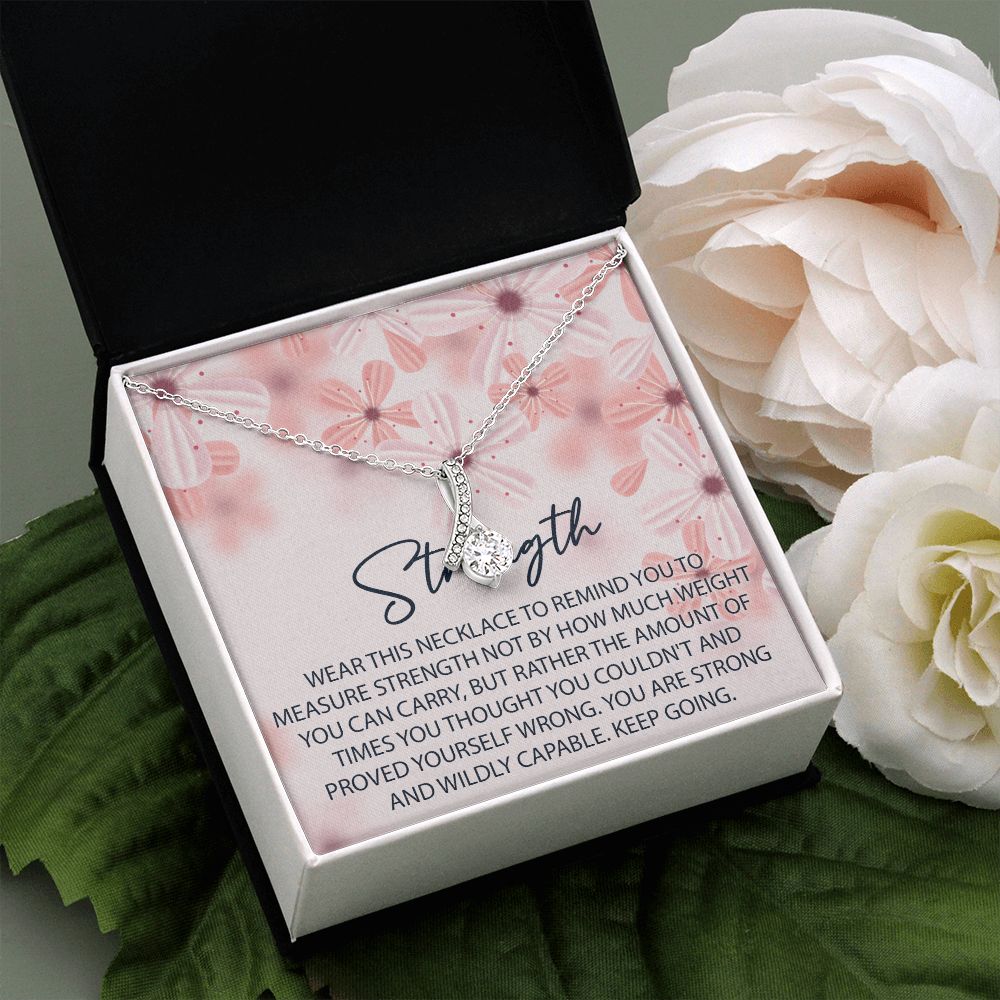 ALLURING BEAUTY NECKLACE, BIRTHDAY GIFT FOR HER, UNIQUE GIFT WITH BEAUTIFUL MESSAGE CARD, GIFT FOR ALL OCCASION
