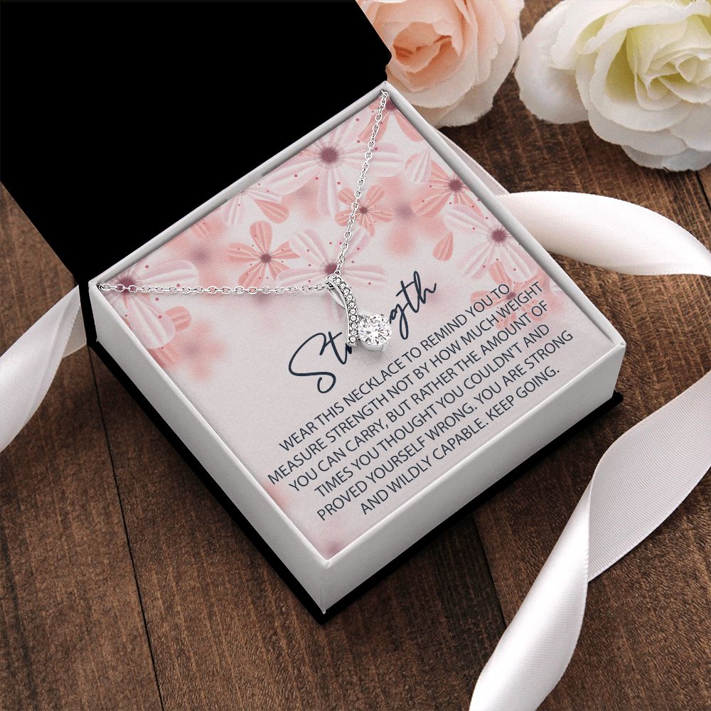 ALLURING BEAUTY NECKLACE, BIRTHDAY GIFT FOR HER, UNIQUE GIFT WITH BEAUTIFUL MESSAGE CARD, GIFT FOR ALL OCCASION