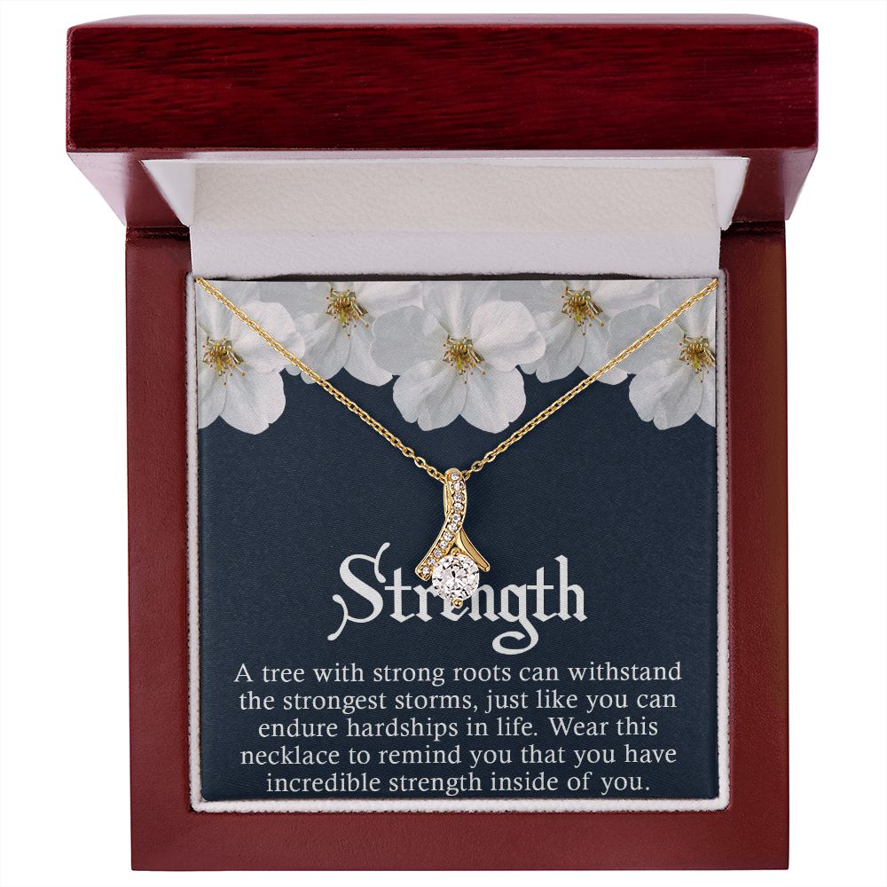 ALLURING BEAUTY NECKLACE FOR FRIENDS AND FAMILY, MOTIVATE YOUR LOVED ONES WITH THIS BEAUTIFUL MESSAGE CARD, UNIQUE GIFT FOR HER