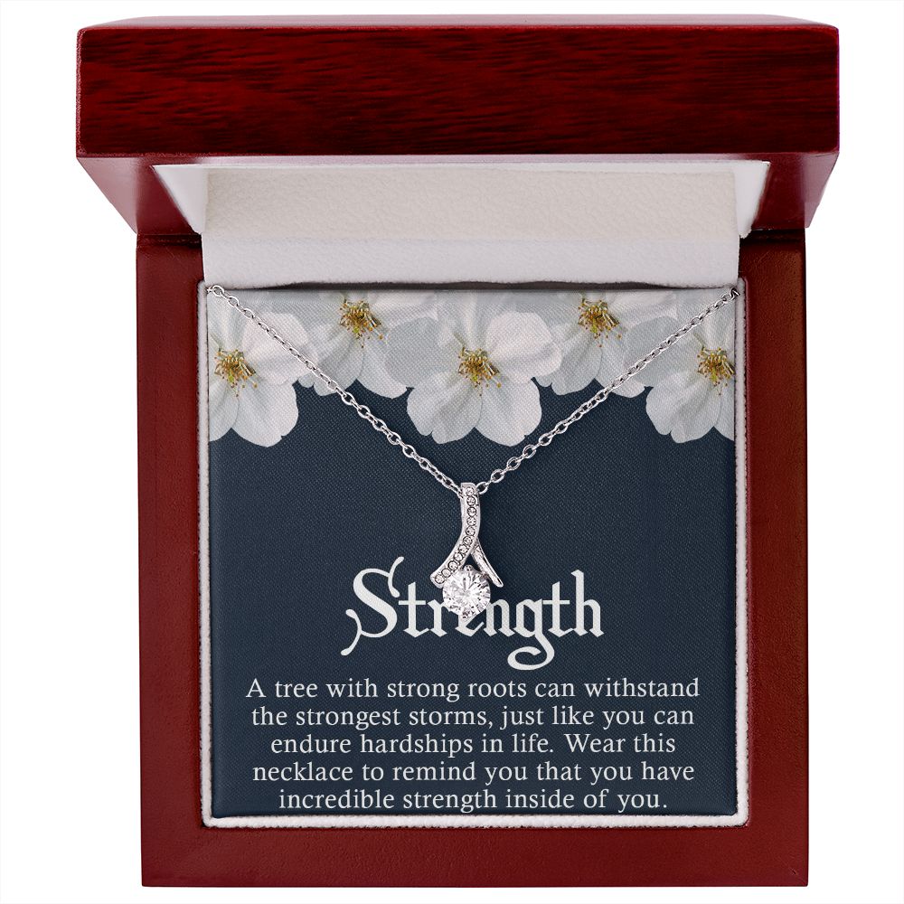 ALLURING BEAUTY NECKLACE FOR FRIENDS AND FAMILY, MOTIVATE YOUR LOVED ONES WITH THIS BEAUTIFUL MESSAGE CARD, UNIQUE GIFT FOR HER