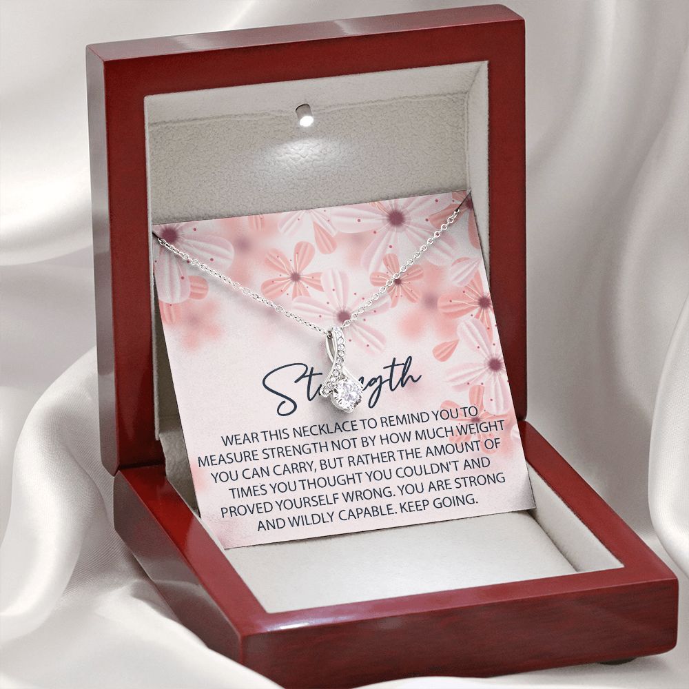 ALLURING BEAUTY NECKLACE, BIRTHDAY GIFT FOR HER, UNIQUE GIFT WITH BEAUTIFUL MESSAGE CARD, GIFT FOR ALL OCCASION