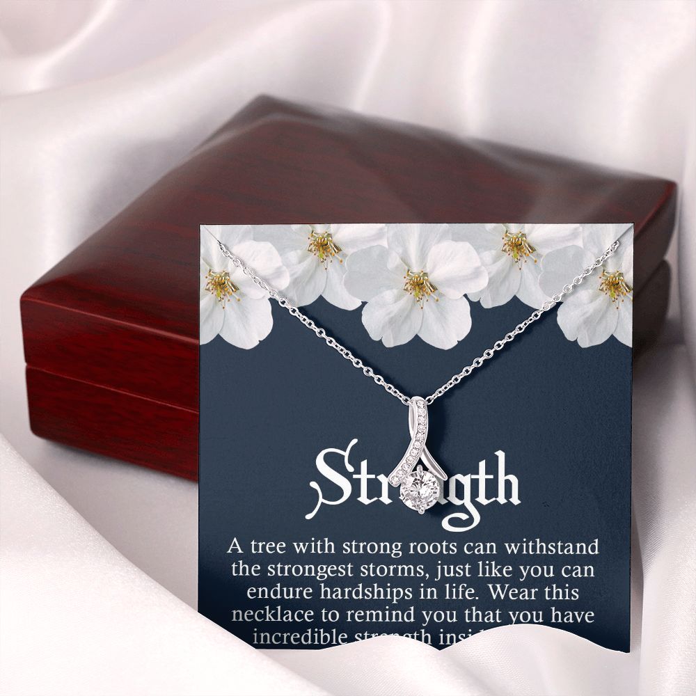 ALLURING BEAUTY NECKLACE FOR FRIENDS AND FAMILY, MOTIVATE YOUR LOVED ONES WITH THIS BEAUTIFUL MESSAGE CARD, UNIQUE GIFT FOR HER