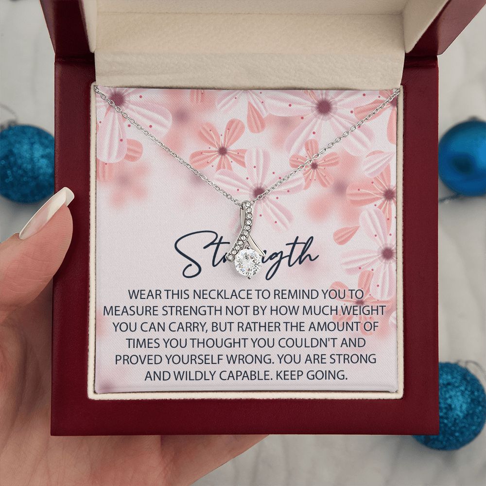 ALLURING BEAUTY NECKLACE, BIRTHDAY GIFT FOR HER, UNIQUE GIFT WITH BEAUTIFUL MESSAGE CARD, GIFT FOR ALL OCCASION
