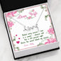 Customized Scripted Love Necklace For Wife, To My Wife You Are The Secret Behind My Success, Couple Gifts, Jewelry for Her, Custom Necklace With Message card