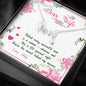 Customized Scripted Love Necklace For Wife, To My Wife You Are The Secret Behind My Success, Couple Gifts, Jewelry for Her, Custom Necklace With Message card