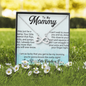 To My Mommy, Infinity Hearts Necklace, Gift For Mom, Mother's Day Special Gift, Mom's Birthday Gift, Pendant for Mom, Jewelry Gift for Mom, Necklace for Mom, Precious Gift For Mom