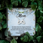 Mom, Infinity Hearts Necklace With For All The Words That Sometimes Go Unspoken Message Card, Jewelry For Her, Mother's Day Gift, Anniversary, Birthday Gift For Her, Pendant For Her