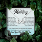 To My Mommy, Infinity Hearts Necklace, Gift For Mom, Mother's Day Special Gift, Mom's Birthday Gift, Pendant for Mom, Jewelry Gift for Mom, Necklace for Mom, Precious Gift For Mom