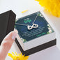 Customized Infinity Love Pendant For Wife, To My Wife You Are Already Mine Infinity Necklace, Necklace With Message Card, Customized Couple Gifts, Jewelry For Her