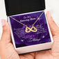 Best Gift For Mother's Day - Message Card Necklace