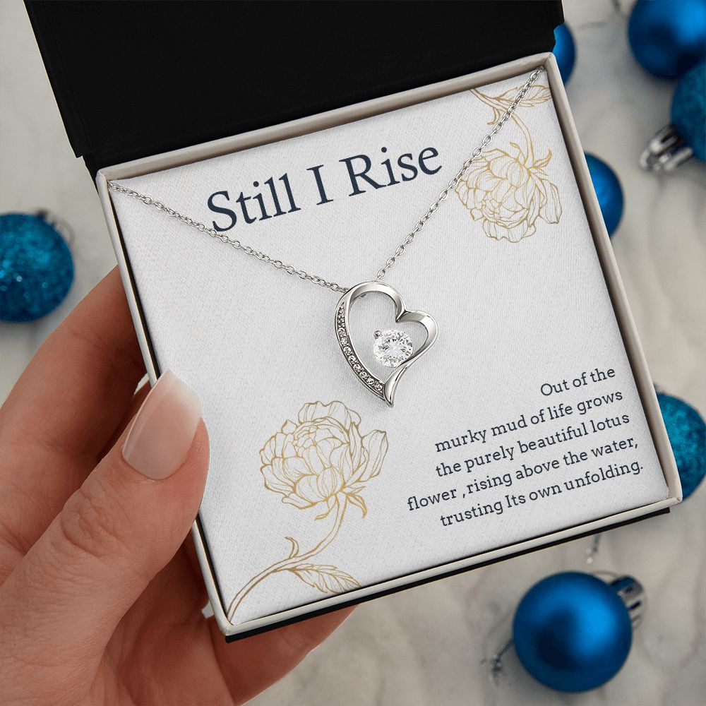 Forever Love Necklace with message card, Gift for all occasion, unique gift for her