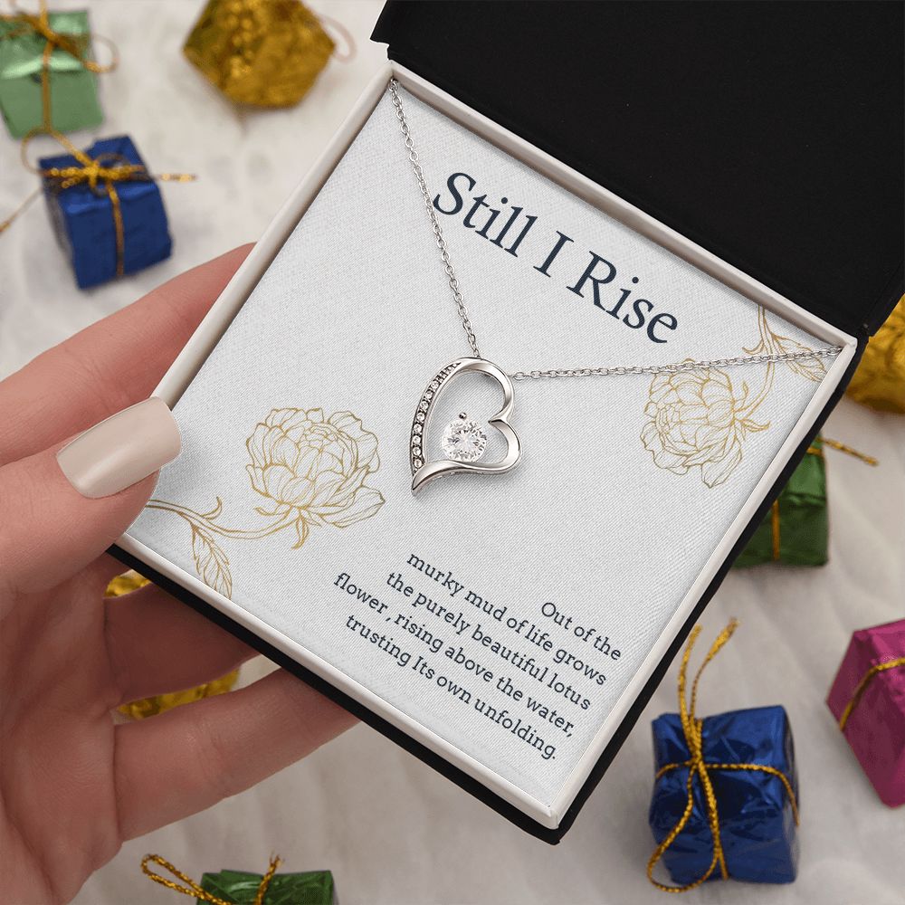 Forever Love Necklace with message card, Gift for all occasion, unique gift for her
