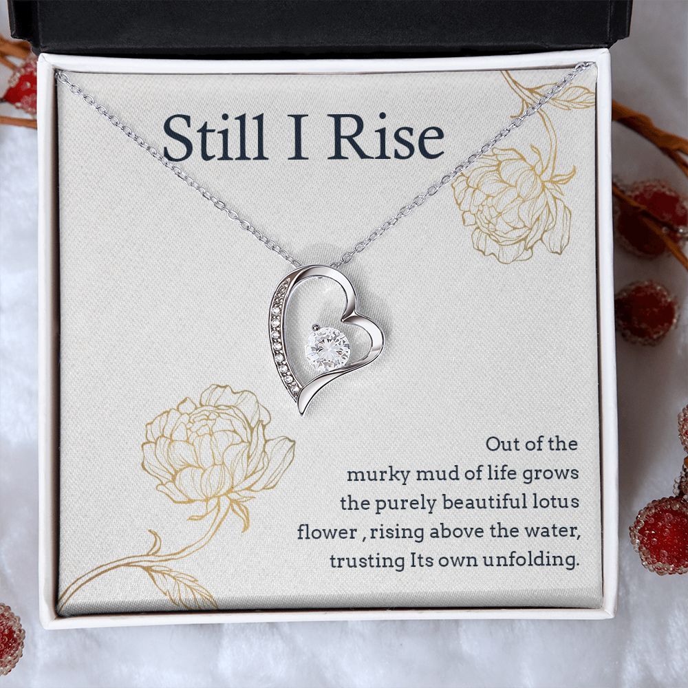 Forever Love Necklace with message card, Gift for all occasion, unique gift for her